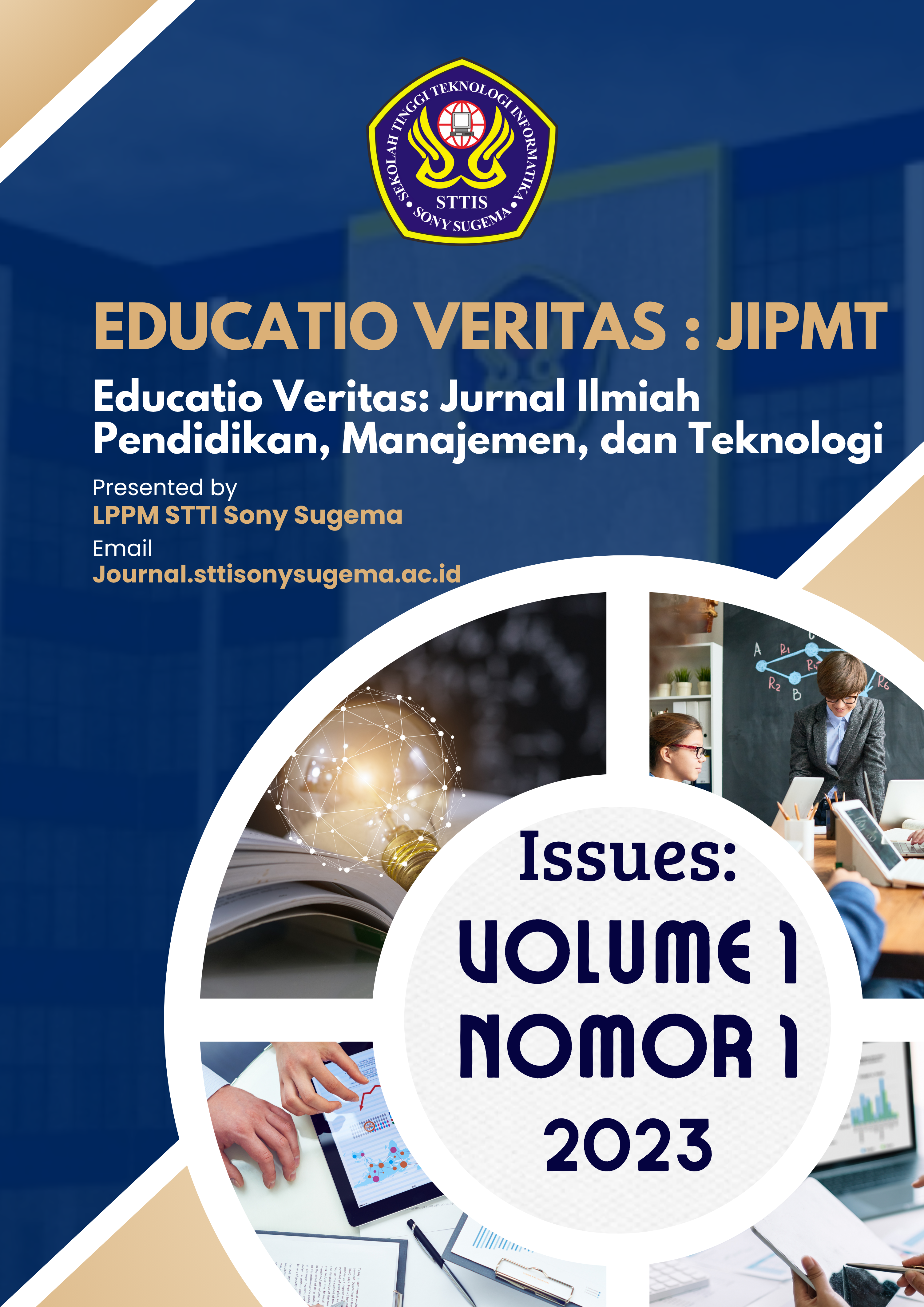 					View Vol. 1 No. 1 (2023): Jurnal EDUCATIO VERITAS: Jurnal Ilmiah Pendidikan, Manajemen, dan Teknologi
				